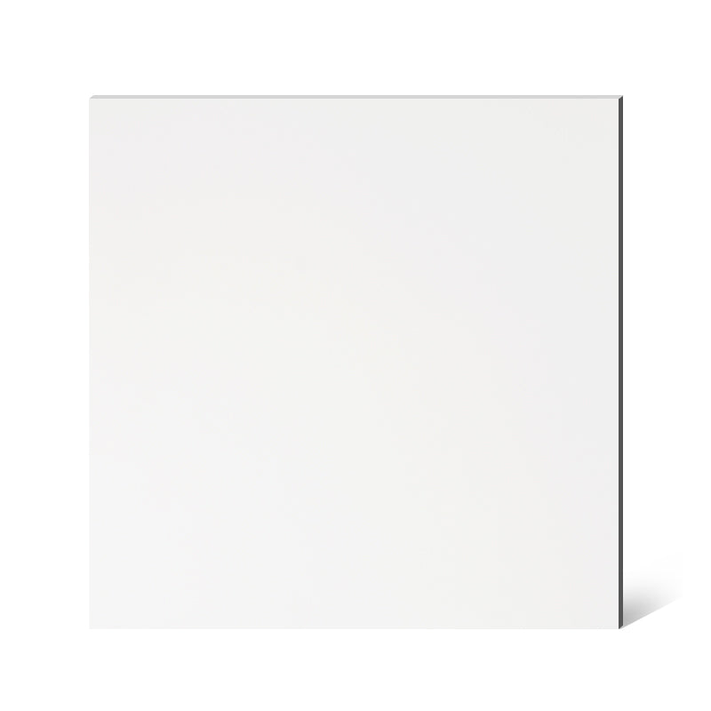 Square Ceramic Straight Edge Singular Tile No Pattern Bathroom Floor