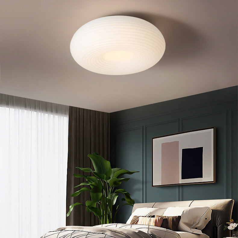 Geometric Flush Mount Contemporary Plastic Flush Ceiling Light Fixture