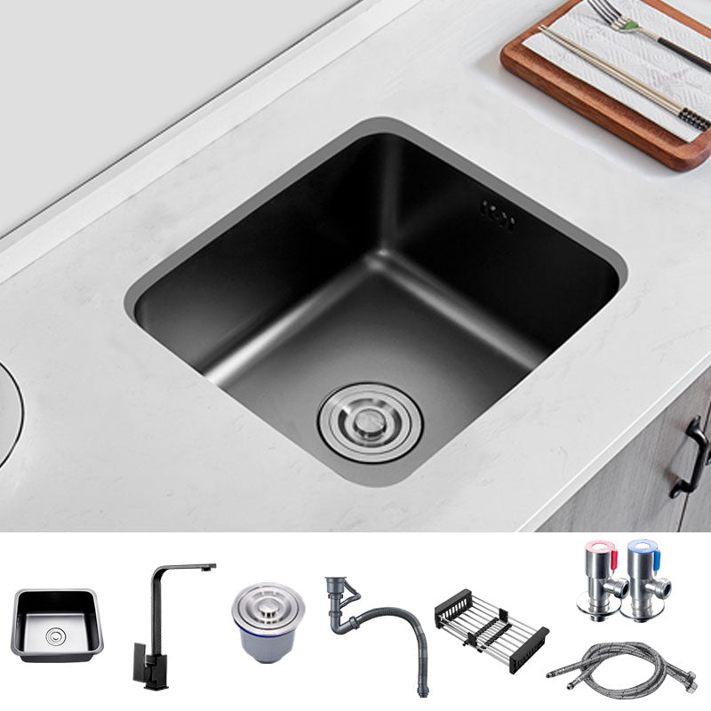 Kitchen Square Sink Stainless Multi-function Faucet Kitchen Sink