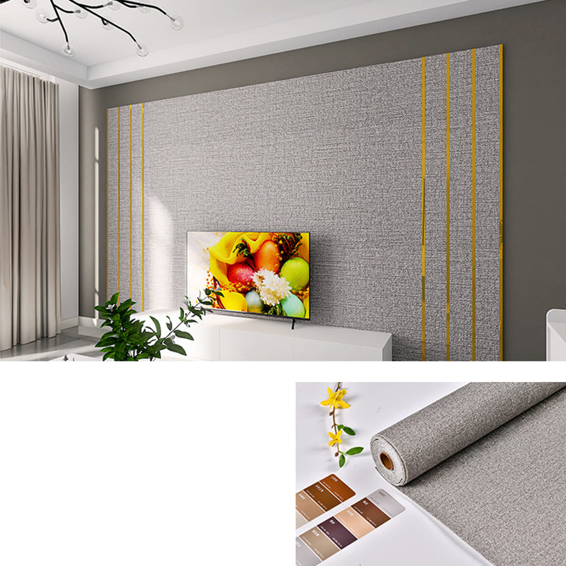 Modern Pearl Wainscoting Flax Wall Access Panel Peel and Stick Wall Tile