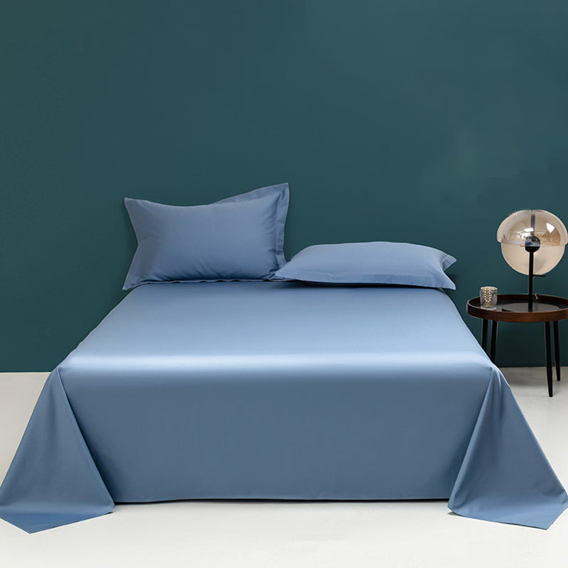 Sheet Sets Cotton Solid Color Super Soft Breathable Wrinkle Resistant Bed Sheet Set