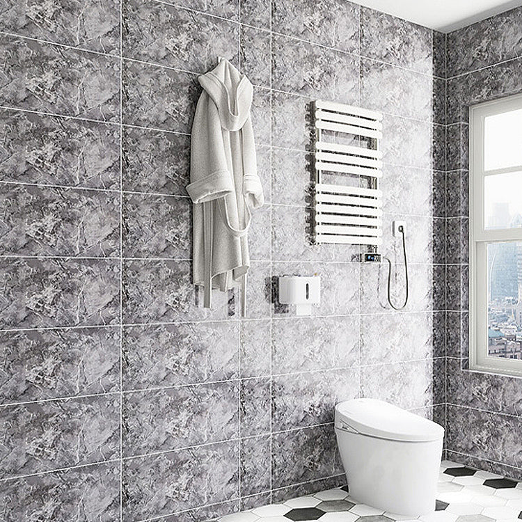 Single Tile Wallpaper Contemporary Plastic Peel and Stick Wall Tile