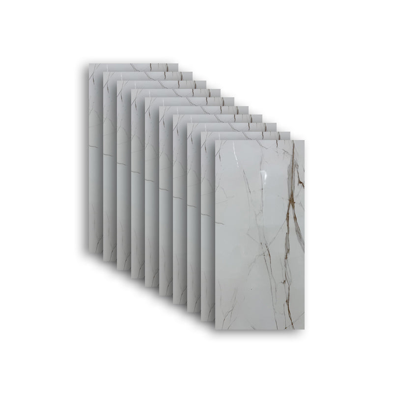 Single Tile Wallpaper Contemporary Plastic Peel and Stick Wall Tile