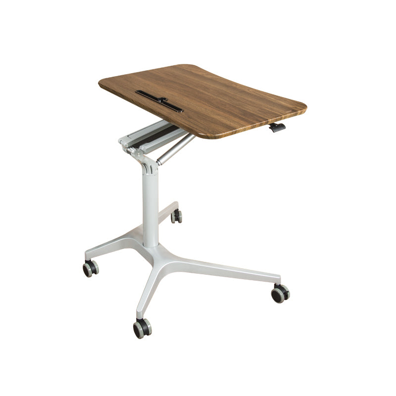 Engineered Wood Office Desk Rectangle Folding Modern Style Computer Desk