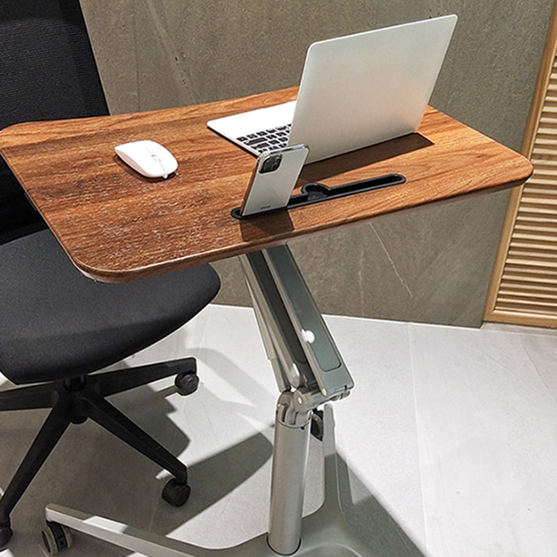 Engineered Wood Office Desk Rectangle Folding Modern Style Computer Desk