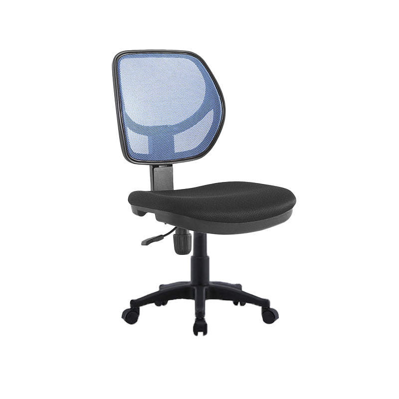 Modern No Arm Task Chair Wheels Included Conference Chair for Office