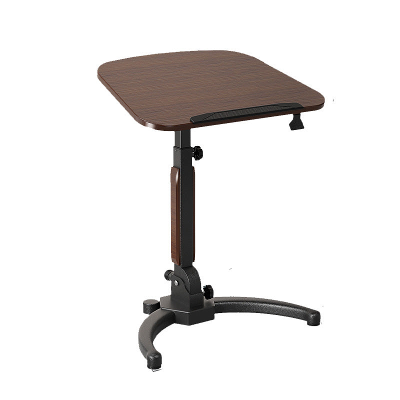 Adjustable Desk Kids Desk with Casters Bedroom Wood and Metal Child Desk