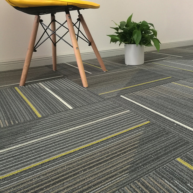 Modern Carpet Tile Level Loop Self Adhesive Fire Resistant Carpet Tiles