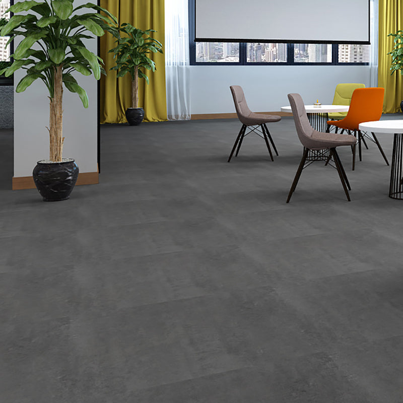 Modern Fabric Look Plastic Floor Water Resistant Square Edge Floor Tiles