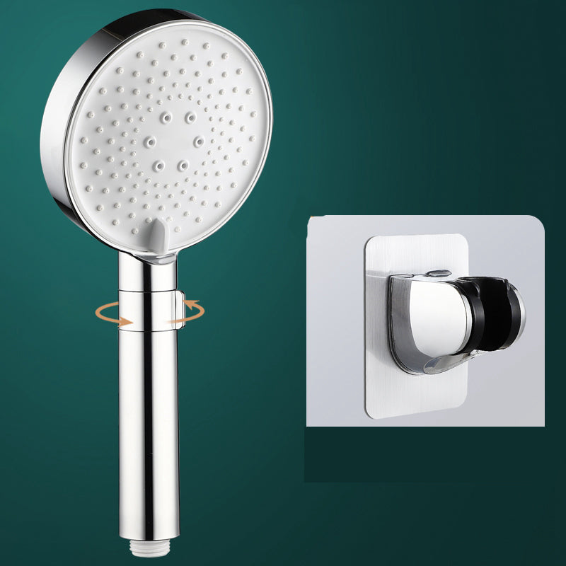 Round Water Filtration Hand Shower Adjustable Water Flow Wall-Mount Hand Shower