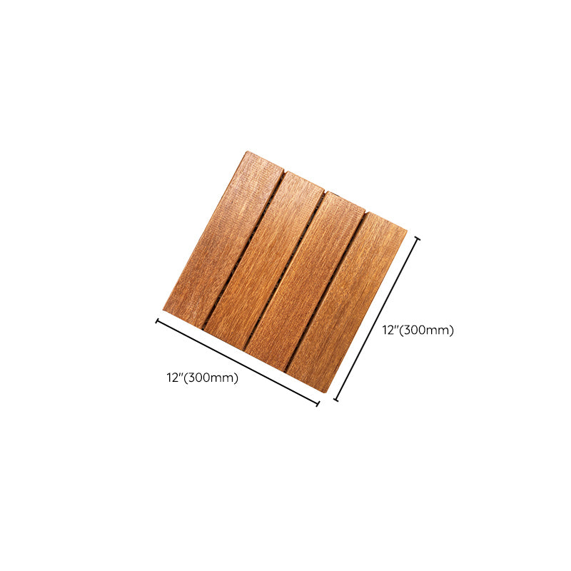 Wood Floor Planks Water Resistant Interlocking Solid Wood Plank Flooring