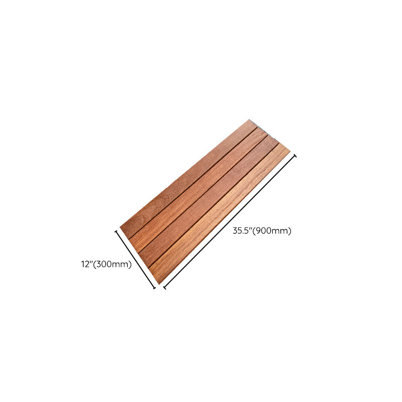 Wood Floor Planks Water Resistant Interlocking Solid Wood Plank Flooring