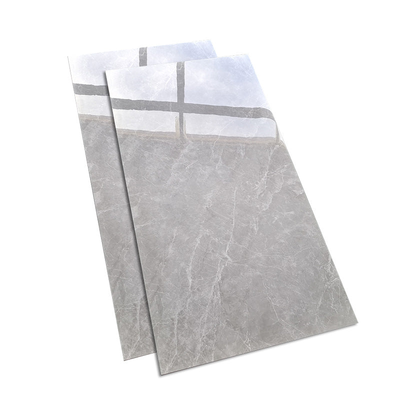 Rectangle Matte Singular Tile Marble Light Gray Tile for Home Decor