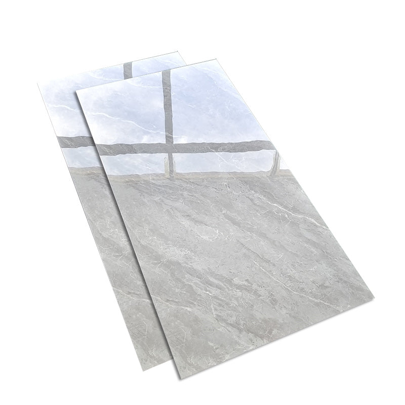 Rectangle Matte Singular Tile Marble Light Gray Tile for Home Decor