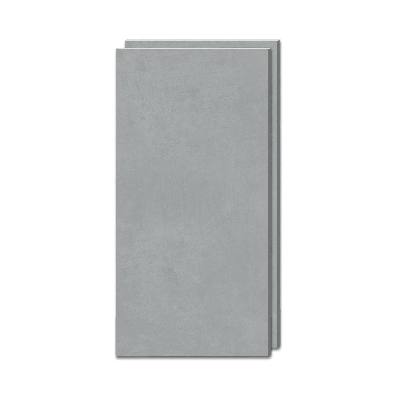 Matte Rectangular Singular Tile Cement Straight Edge Floor Tile