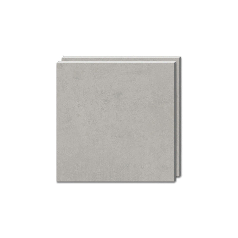 Matte Rectangular Singular Tile Cement Straight Edge Floor Tile