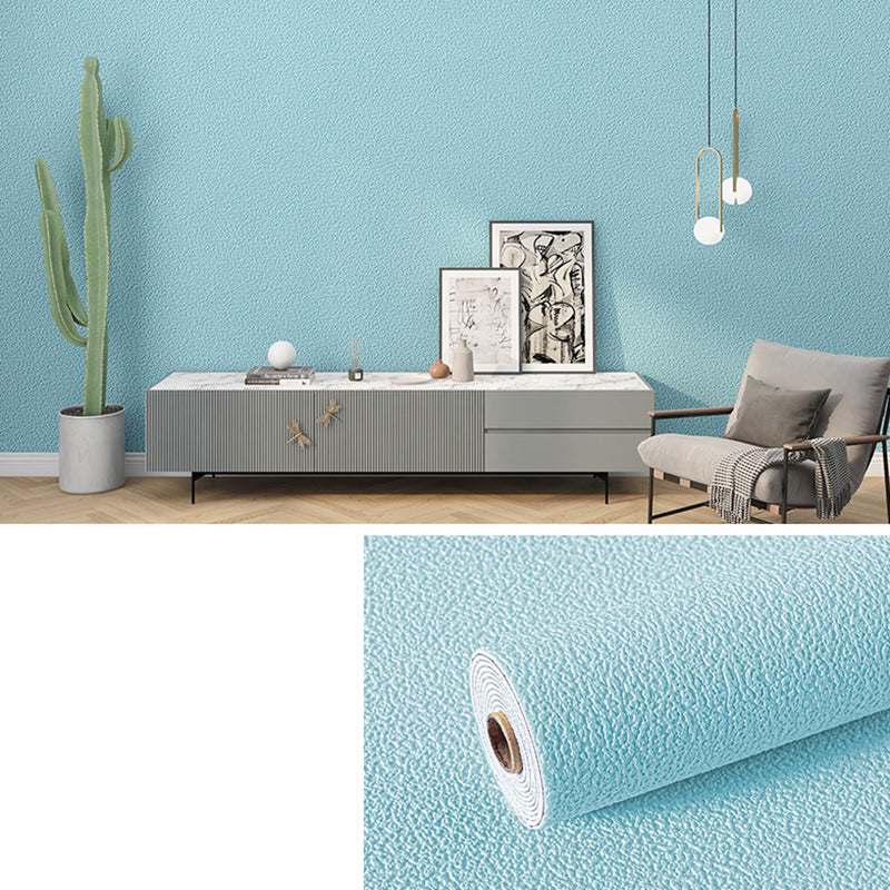 Modern Flax Wall Covering Paneling Textured Wall Interior Roll Plank