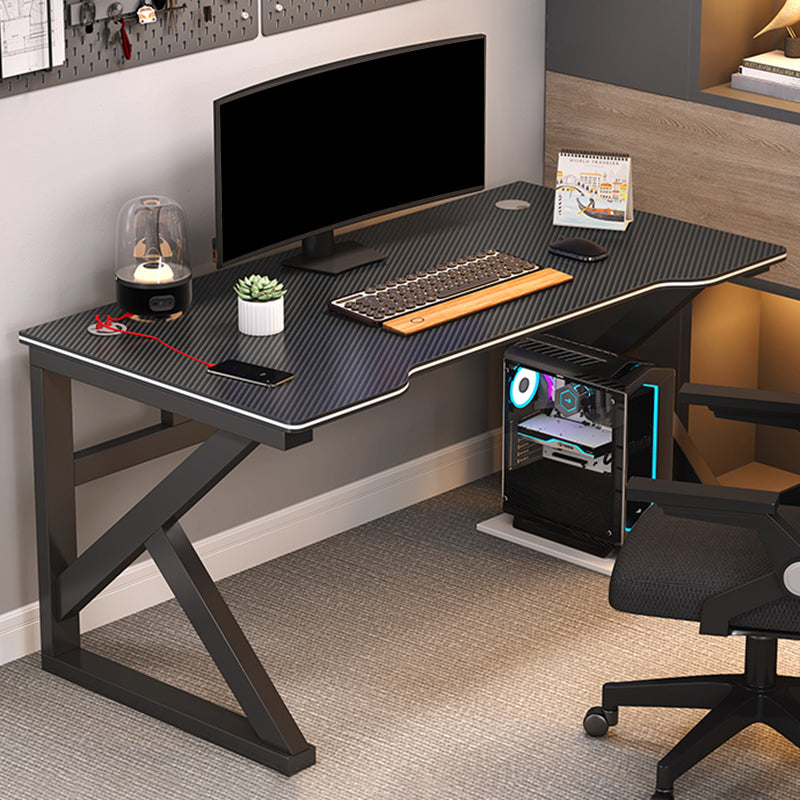 Metal Freeform Office Desk Modern Style Computer Desk for Home