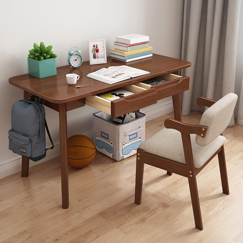 Rectangle Wooden Office Desk Modern Style Computer Desk for Home