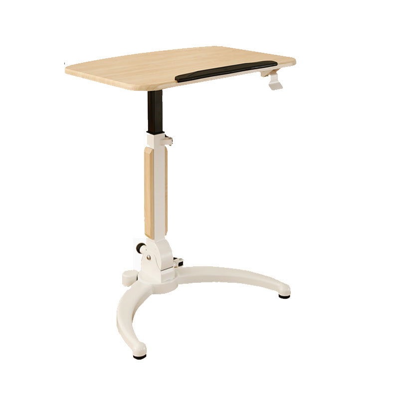 Adjustable Desk with Casters Kids Desk Wood and Metal Child Desk