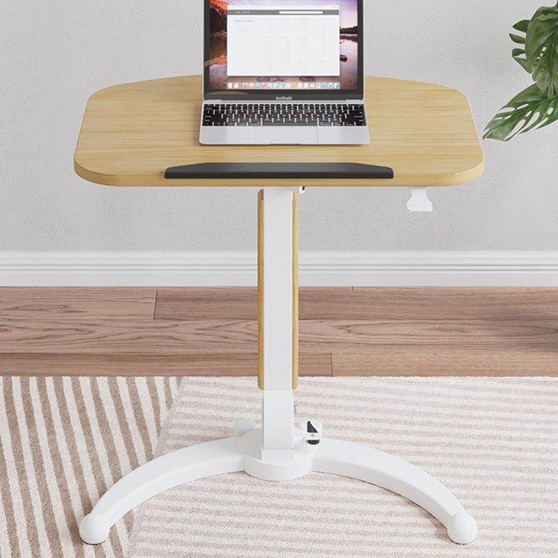 Adjustable Home Kids Desk Wood and Metal Desk Kids Desk with Casters