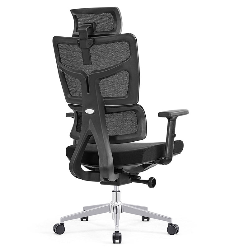 Removable Arms Office Chair Adjustable Seat Height Desk Chair with Wheels