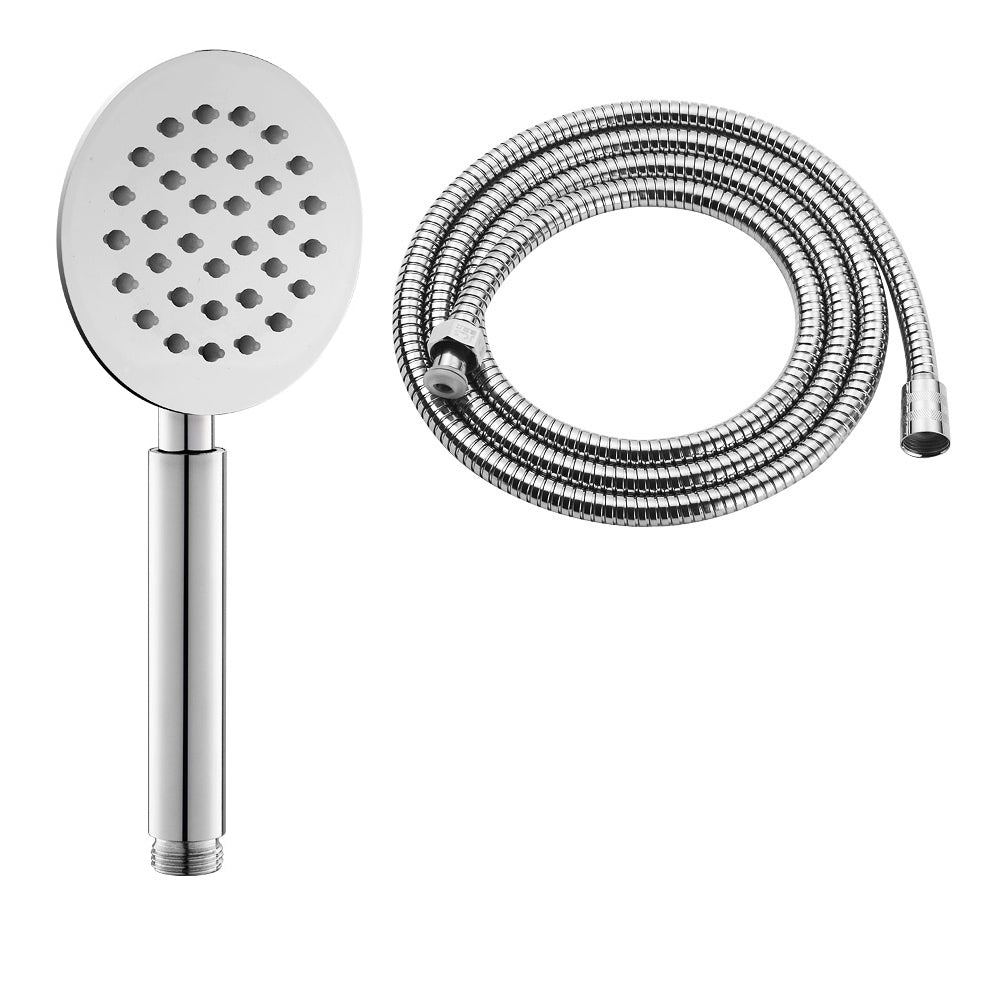 Contemporary Stainless Steel Hand Shower Self-Cleaning Showerhead