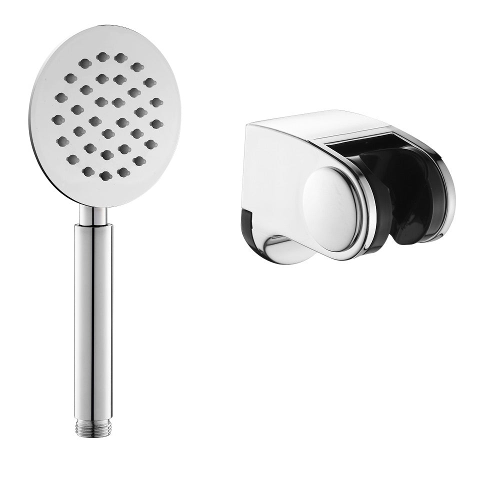 Contemporary Stainless Steel Hand Shower Self-Cleaning Showerhead