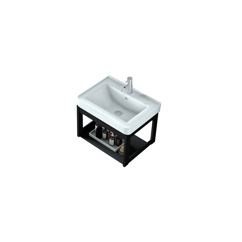 Modern Bathroom Vanity Set Wall Mount Single-Sink Bathroom Sink Vanity