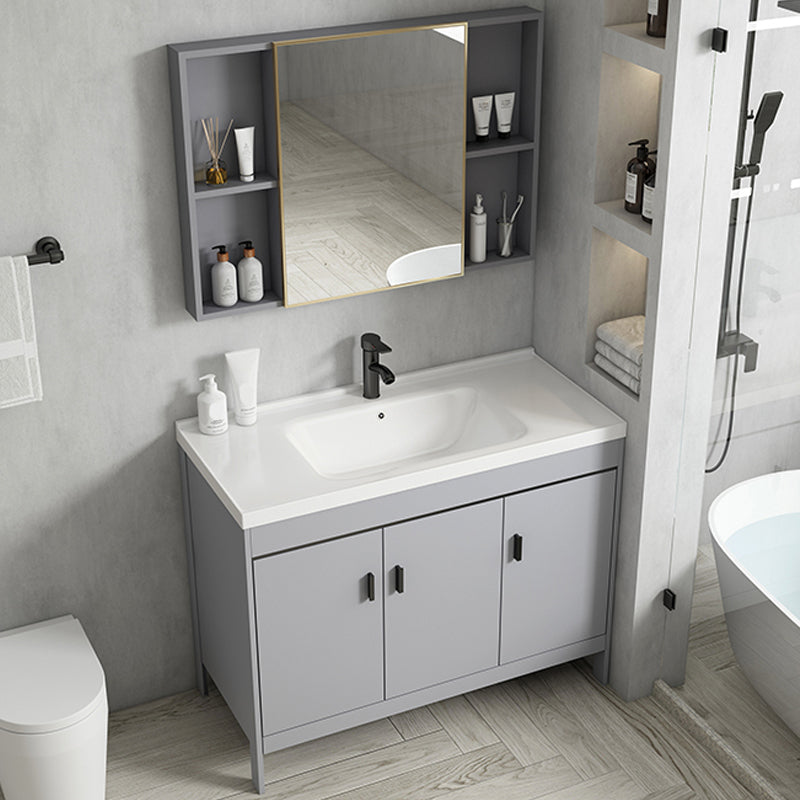 Modern Bathroom Vanity Set Freestanding Single-Sink Bathroom Sink Vanity