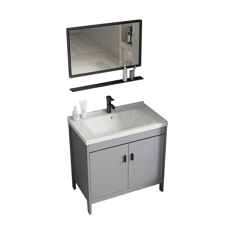 Modern Bathroom Vanity Set Freestanding Single-Sink Bathroom Sink Vanity