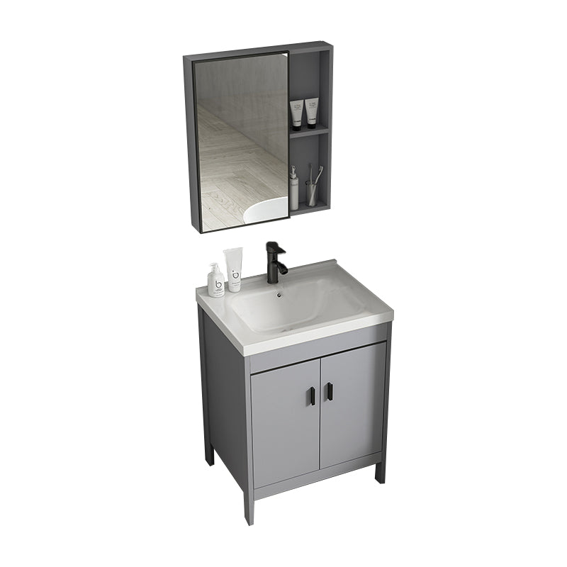 Modern Bathroom Vanity Set Freestanding Single-Sink Bathroom Sink Vanity