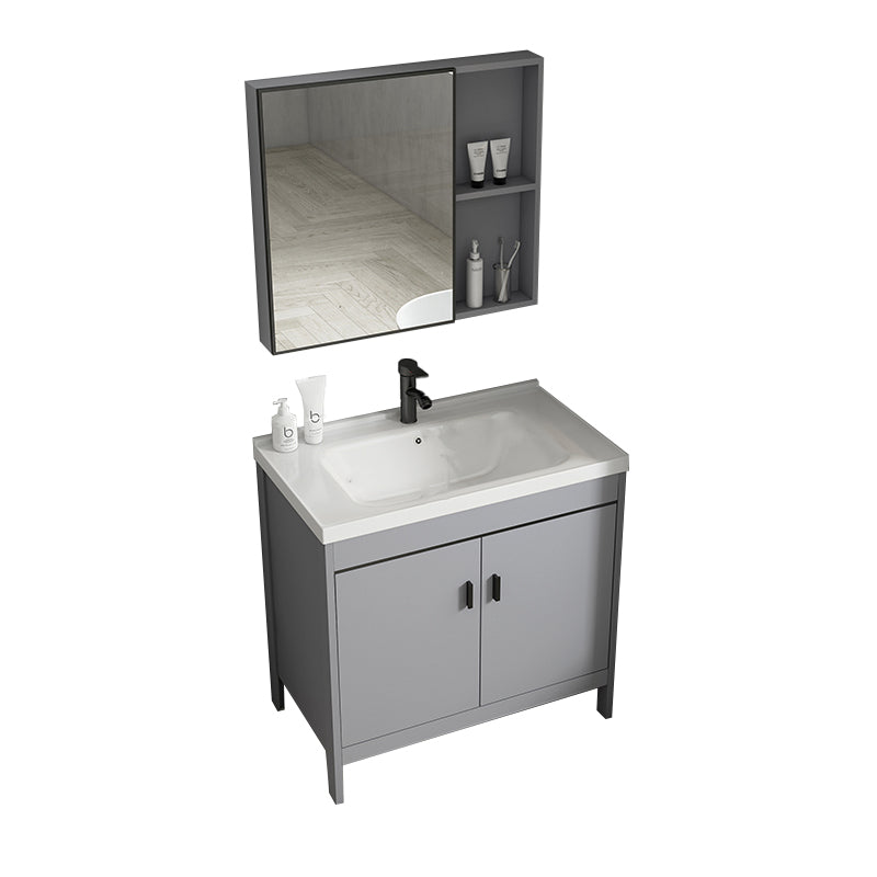 Modern Bathroom Vanity Set Freestanding Single-Sink Bathroom Sink Vanity