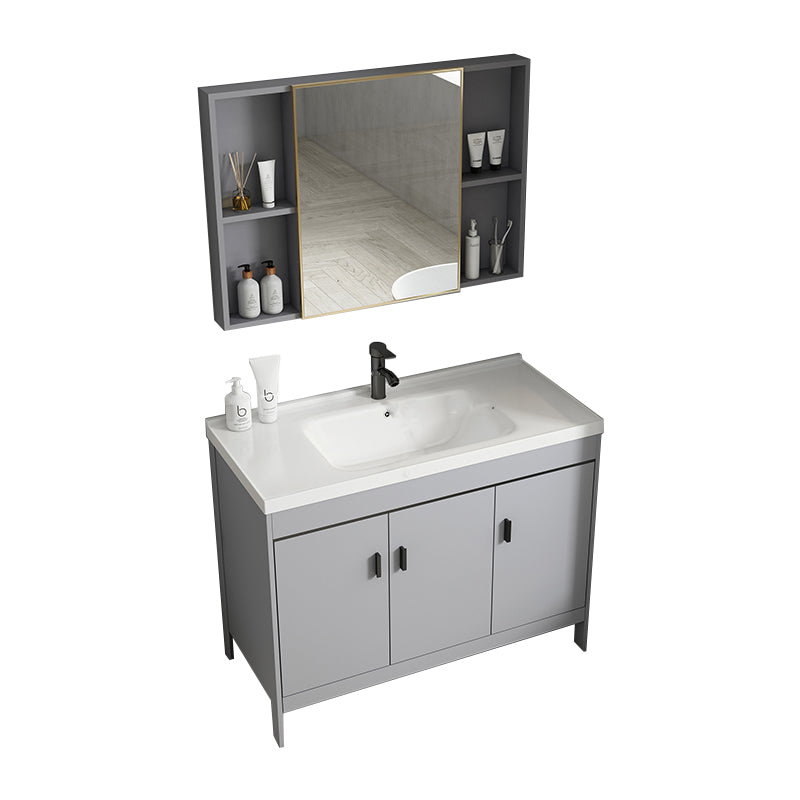 Modern Bathroom Vanity Set Freestanding Single-Sink Bathroom Sink Vanity