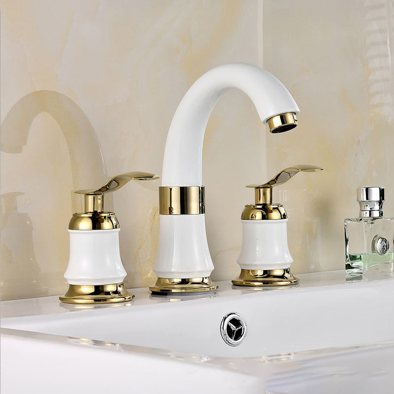 Contemporary Tub Faucet Deck Mounted Trim Bath Faucet Trim for Bathroom