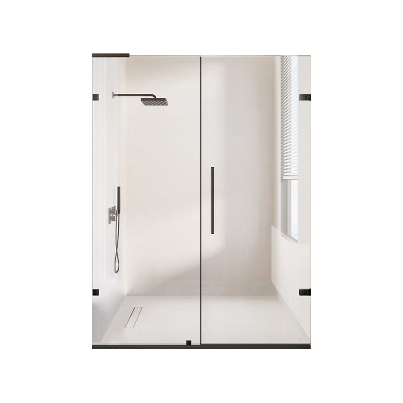 Laminated Glass Shower Bath Door Frameless Hinged Clear Shower Door