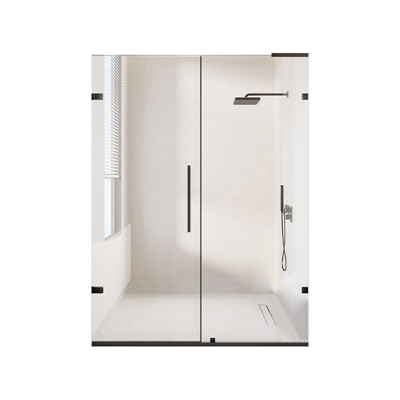 Laminated Glass Shower Bath Door Frameless Hinged Clear Shower Door