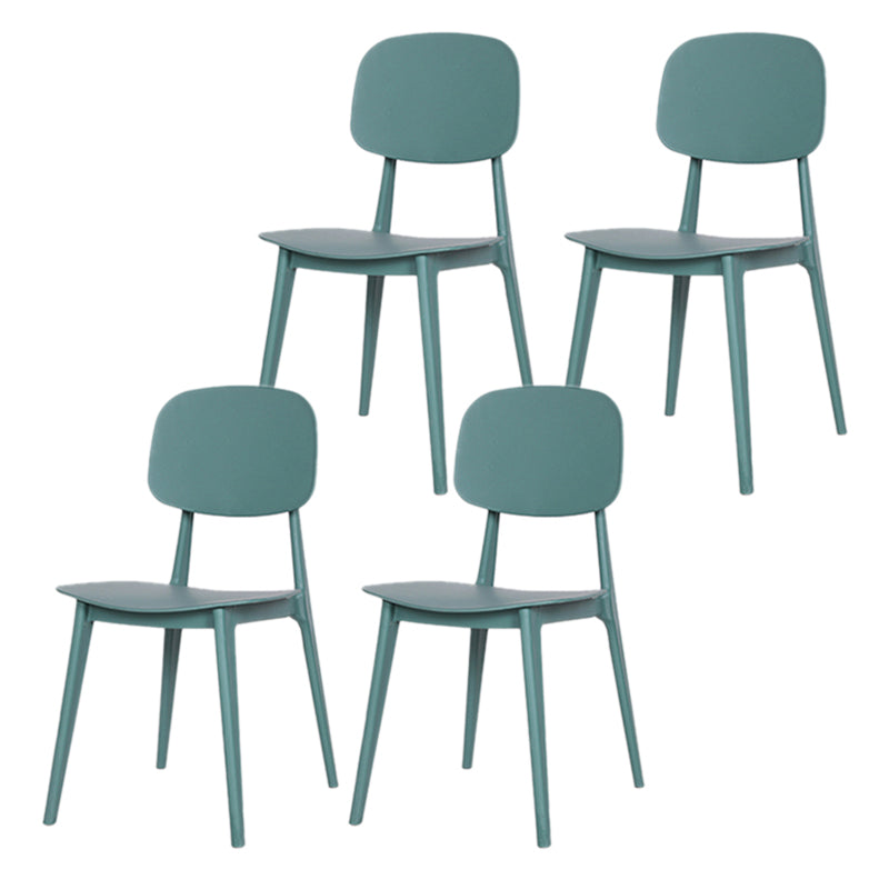 Plastic Outdoor Bistro Chairs Stacking Outdoors Dining Chairs Water Proof