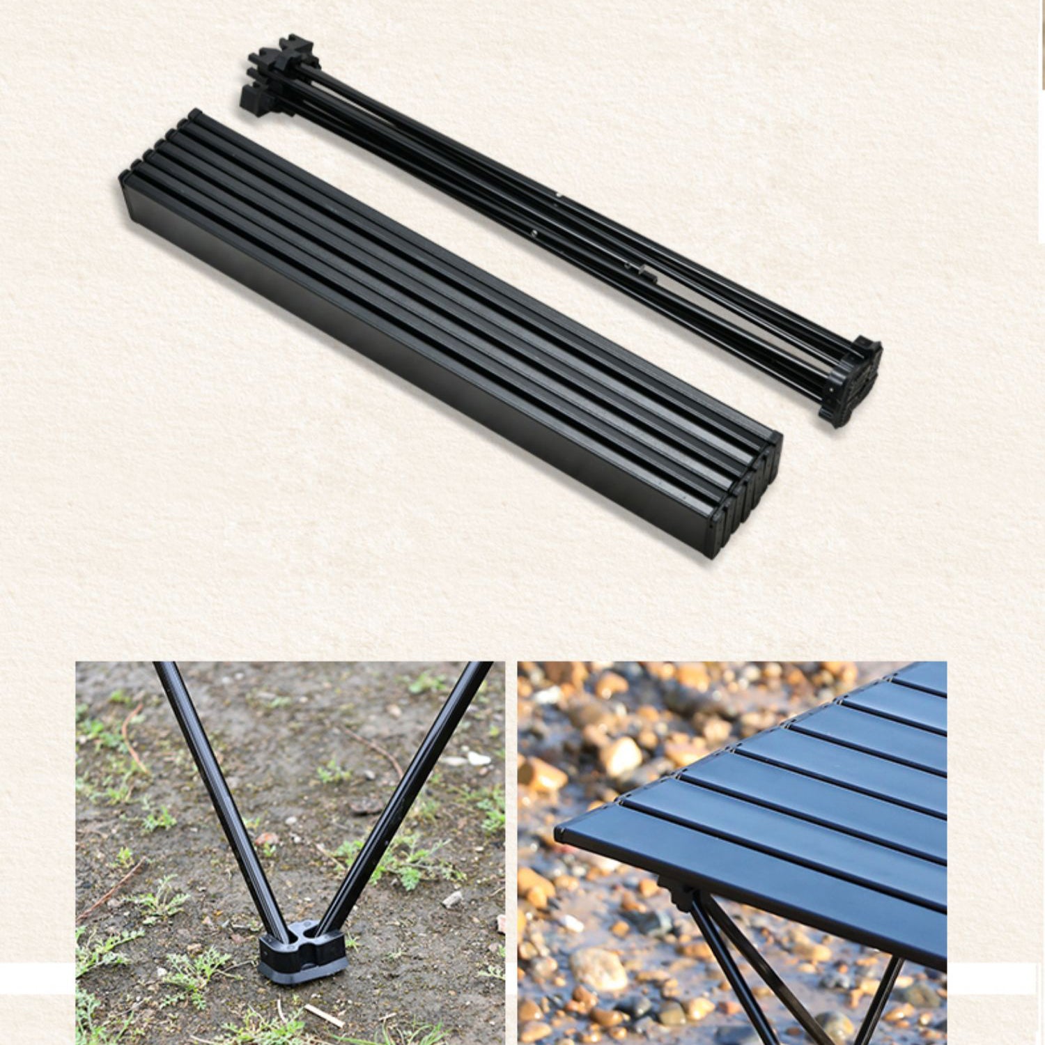Modern Aluminum Foldable Camping Table Waterproof Camping Table