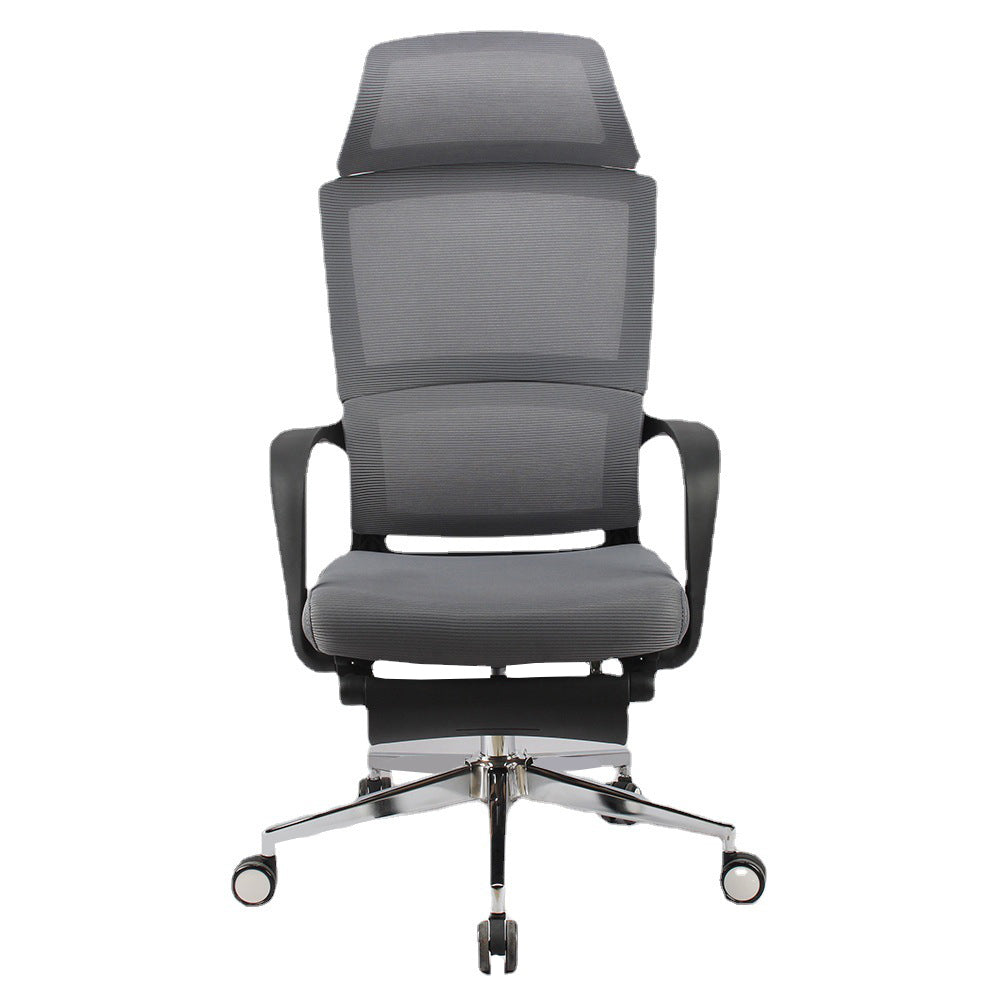 Modern Slide Office Chair Fixed Arms No Distressing Chair with Breathable Back