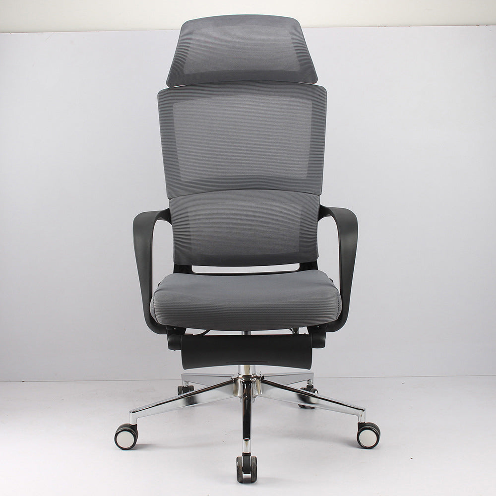 Modern Slide Office Chair Fixed Arms No Distressing Chair with Breathable Back