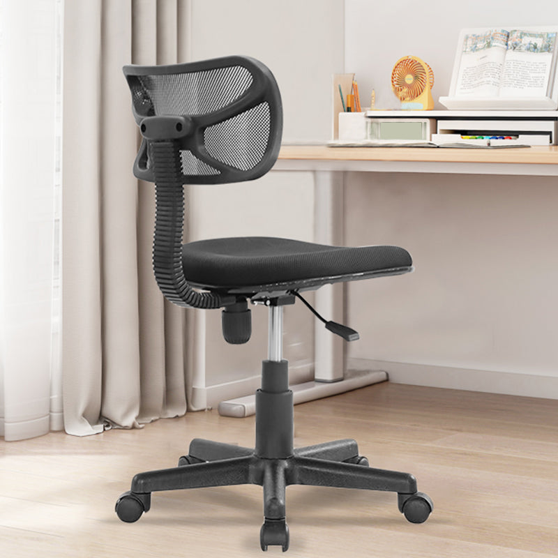 Modern No Arm Conference Chair Mesh Back Desk Chair for Home