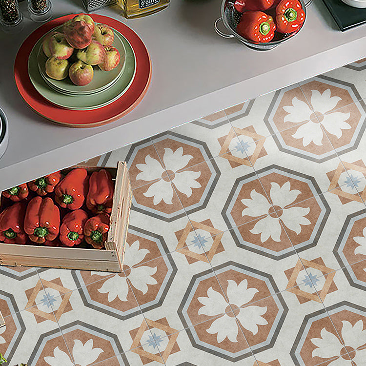 Patterned Floor and Wall Tile Contemporary Simple Floor and Wall Tile