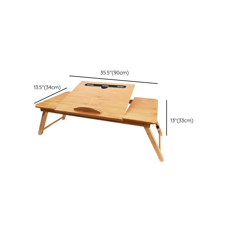 Rectangular Shape Modern Office Desk Wooden Task Desk with 2-Legs for Home