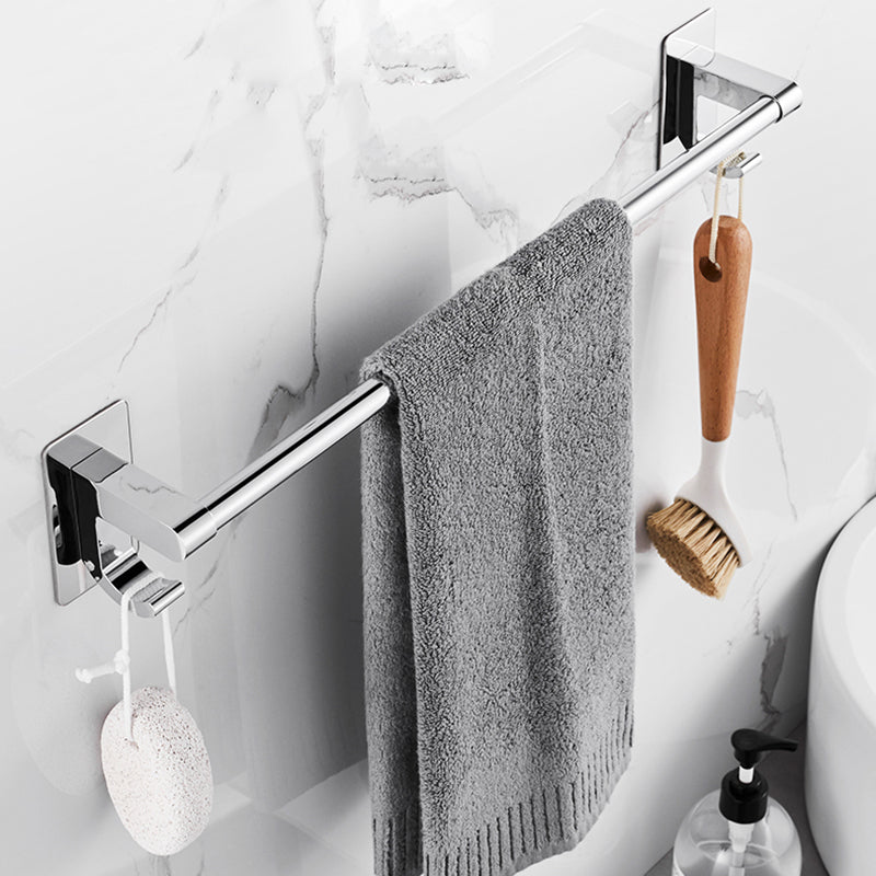 Polished Chrome Bathroom Accessory Set Modern Bath Shelf Anti-rust