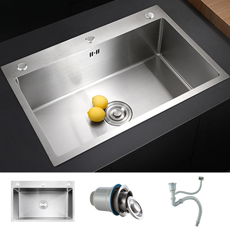 Modern Kitchen Bar Sink Stainless Steel with Faucet and Soap Dispenser Sink