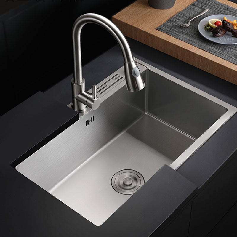 Modern Kitchen Bar Sink Stainless Steel with Faucet and Soap Dispenser Sink