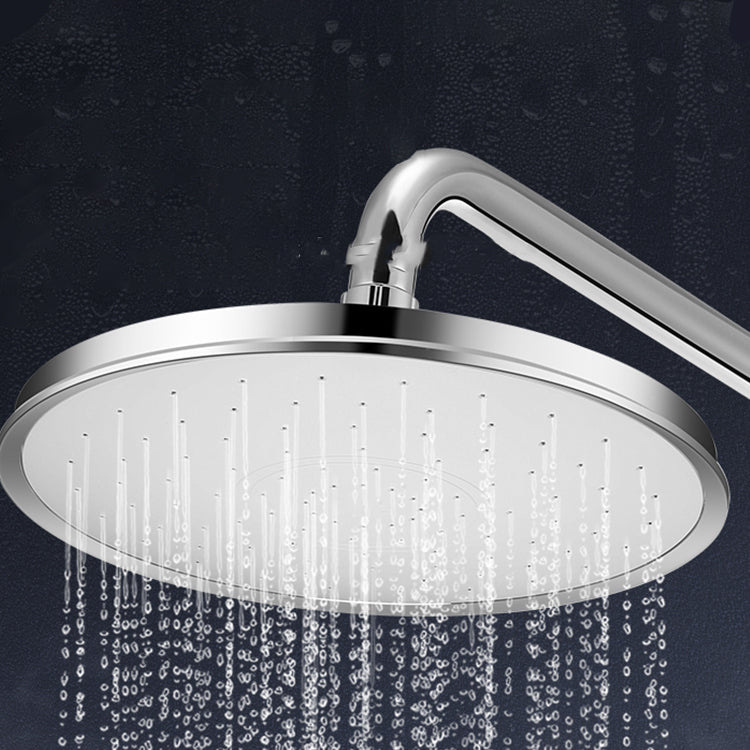 Round Shower Head Combo Modern Fixed Shower Head for Bathroom