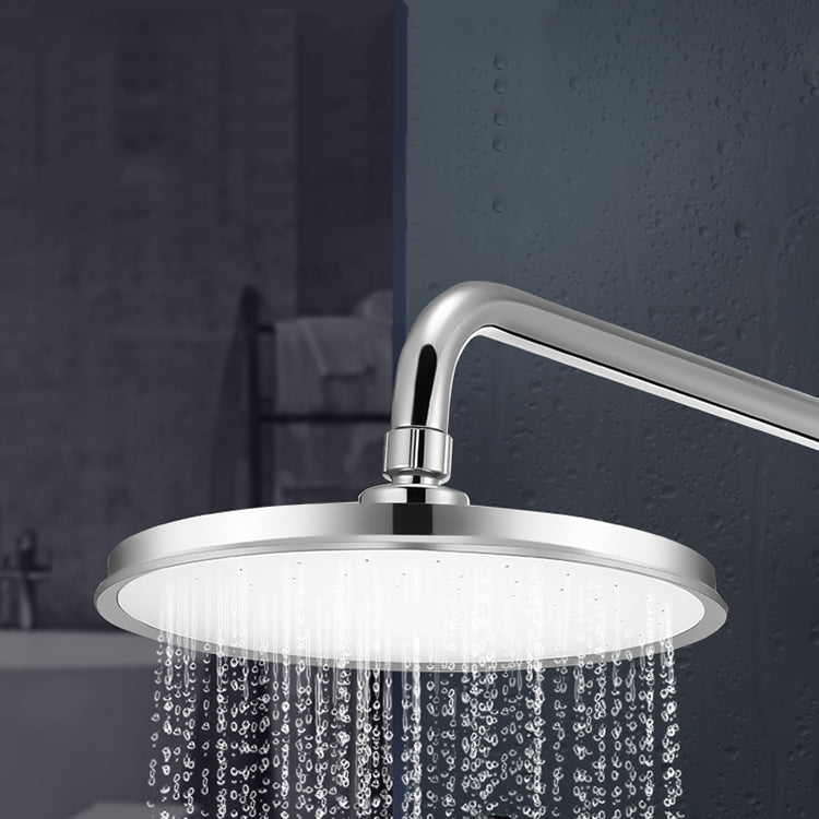 Round Shower Head Combo Modern Fixed Shower Head for Bathroom