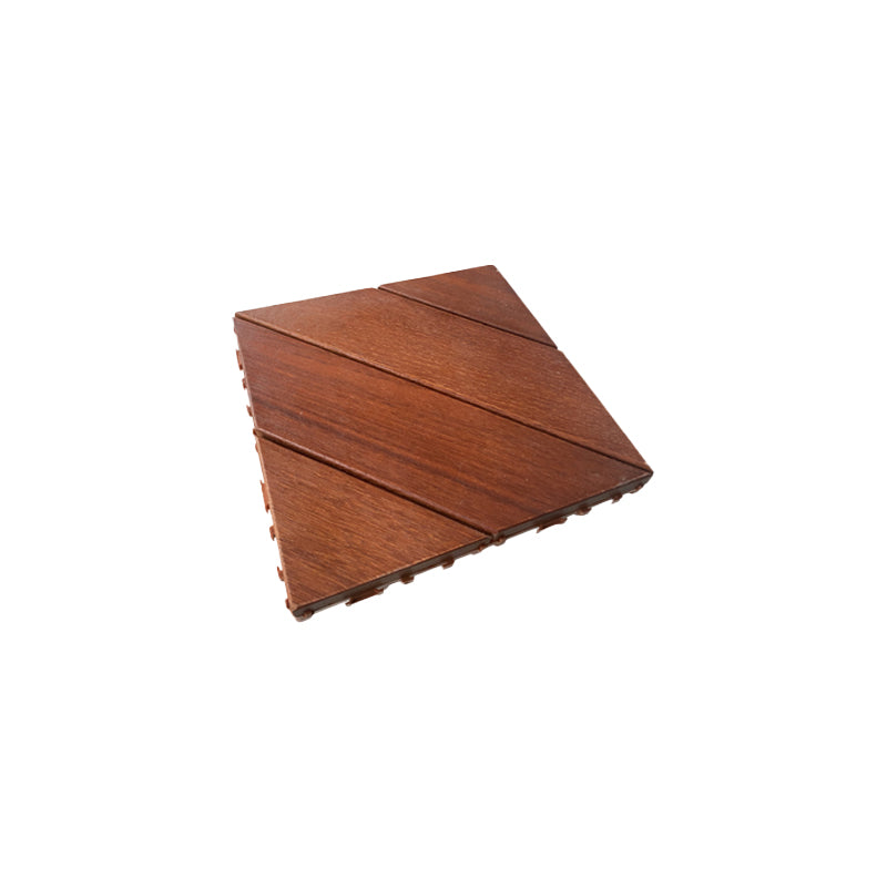 Square Plank Flooring Click-Locking Water Resistant Hardwood Flooring